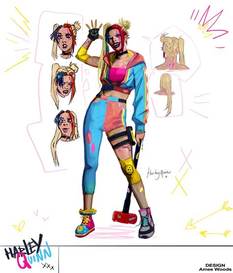 ArtStation - Harley Quinn concept