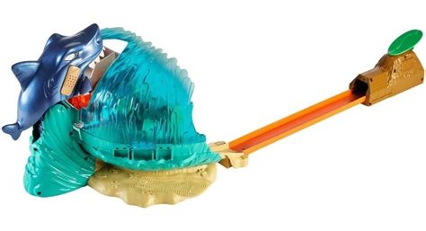 Hot Wheels Pista Batalla En Playa Tiburon City Mattel Envío gratis