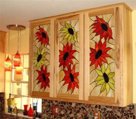 Stained Glass Cabinet Doors For My Kitchen Remodel