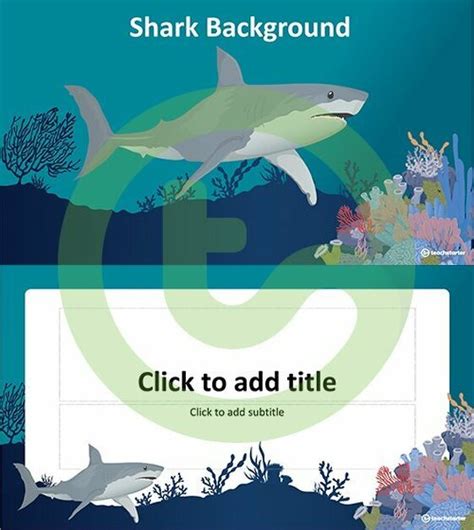 Shark – PowerPoint Template | Teach Starter