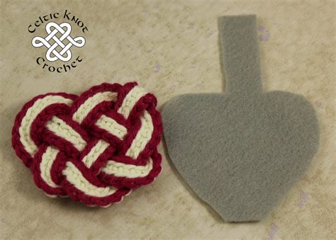 Celtic Knot Heart - Celtic Knot Crochet