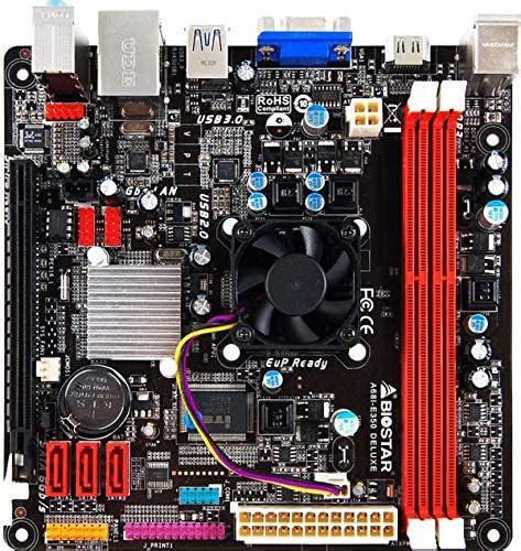 Biostar A68i E350 Deluxe Amd Fusion Apu E350 Amd A68 Ddr3