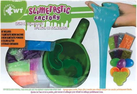 Wuundentoy Slimetastic F Brica De Slime Verde F Cil De Hacer Y Mezclar