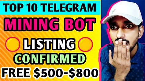 😎 Top Telegram Mining Bot New Telegram Mining Bot Top Free Crypto