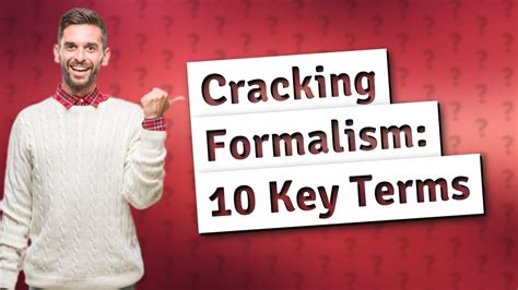 How Does Formalism Literary Theory Work Understanding 10 Key Terms