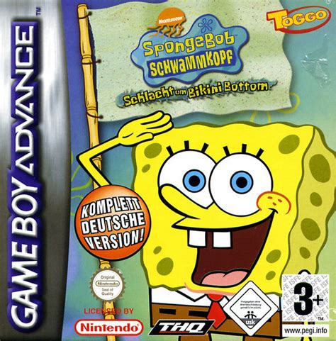 SpongeBob Schwammkopf Bikini Bottom XJUGGLER Game Boy Advance Shop