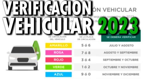 Verificación vehicular Terminación 7 en el Estado de México