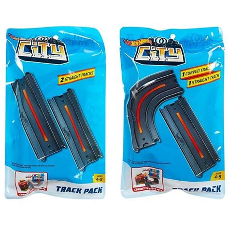Элементы трека Hot Wheels City Track Pack в ассортименте FXM38 купить в интернет магазине Hot