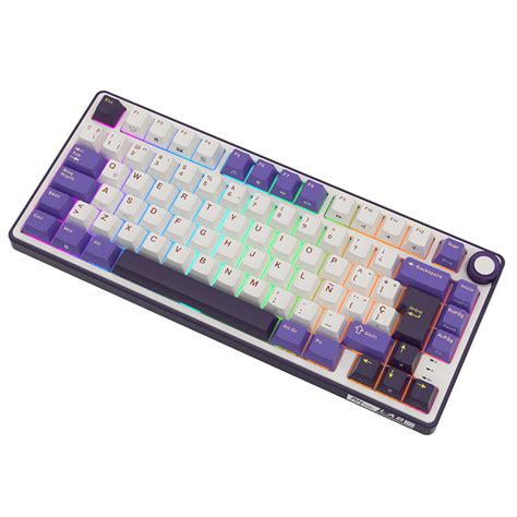 Teclado Mec Nico Royal Kludge R Al Mbrico Silver Switch Wired Mode Hot Swap