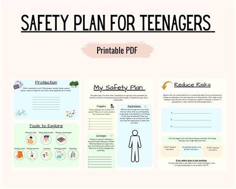 Mental Health Safety Plan Template