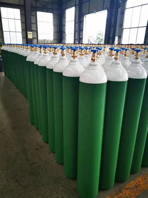 L Iso Tped Seamless Steel Industrial Nitrogen N Gas Cylinder With