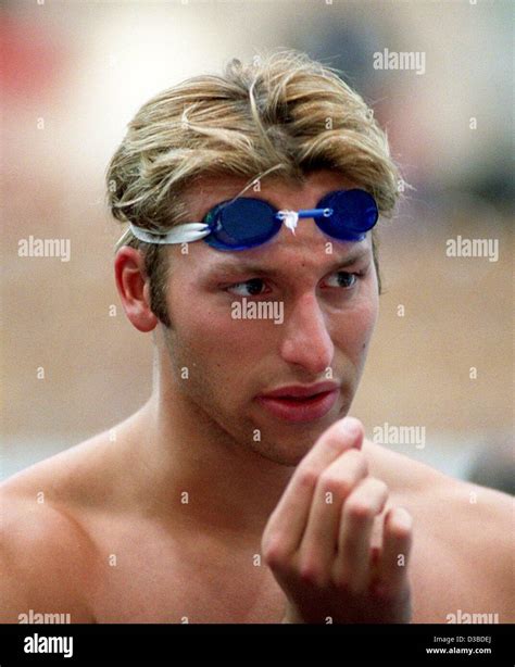 Dpa Australian Swimmer Ian Thorpe Threefold Free Style Olympic