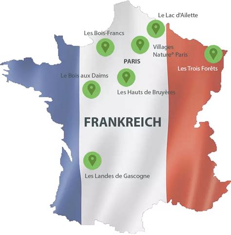 Center Parcs Frankreich Übersicht Karte Tipps