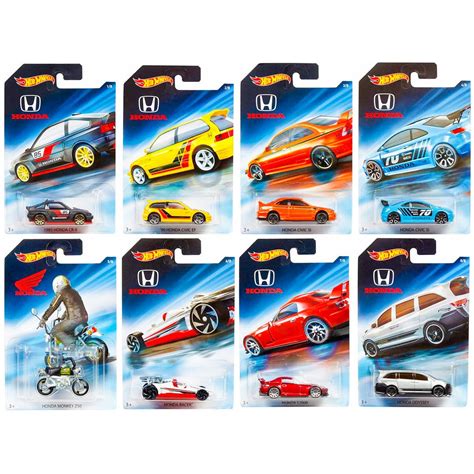 Jual Hot Wheels Honda Series All Varian Honda Civic Ef Civic Si Honda Monkey Honda