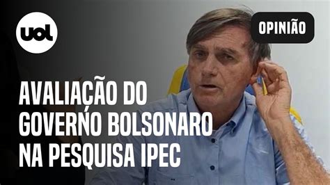 Pesquisa Ipec Avaliação Do Governo Bolsonaro Tem 45 De Ruim Péssimo Youtube