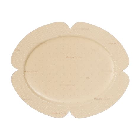 Mepilex Border Flex Oval Foam Dressing 15cmx19cm Australia