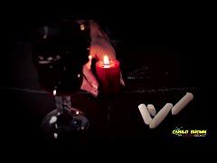 Horror Porn Candle Wax Ritual Summon A Sex Demon And Loud Cumshot