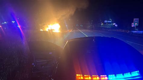 Fiery Three Car Wreck On I 5 In Thurston County Leaves Several Injured