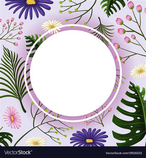 Purple And Pink Border