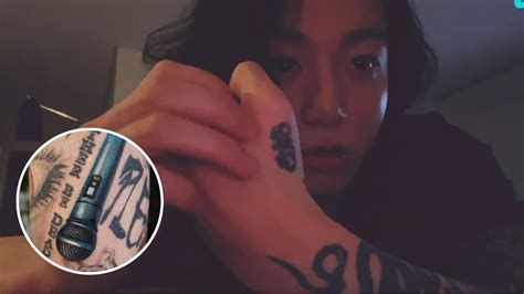 Bts Jungkook Finally Does A Tattoo Tour Of His Body Heres A