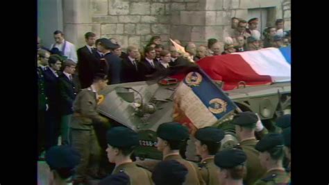 Funeral Of General De Gaulle In Colombey Les Deux Eglises Mediaclip