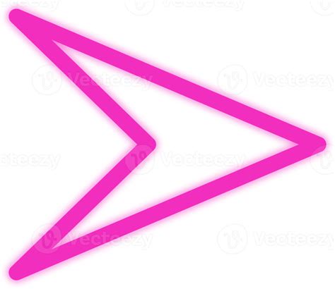 Flèche Rose Néon 18745824 Png
