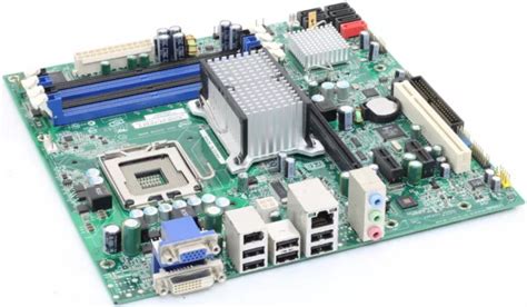 INTEL PC MOTHERBOARD DQ35JOE Motherboard D82085-800 Micro ATX LGA 775 ...