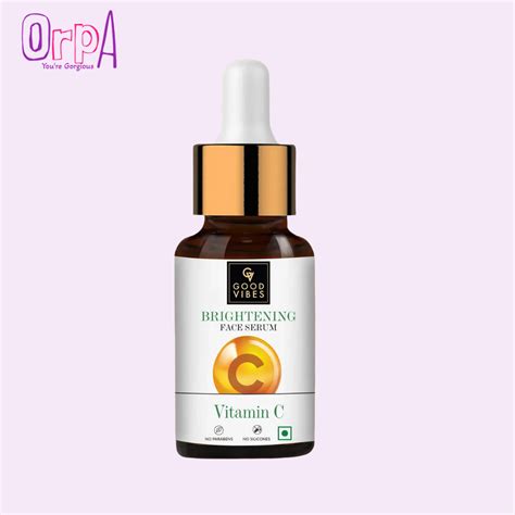 Good Vibes Vitamin C Brightening Face Serum - 10ml - Orpa