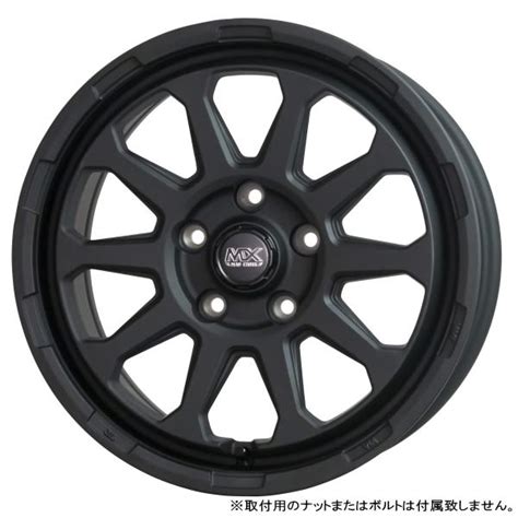 HOT STUFF RAV デリカD エクストレイル etc 新品ホイールのみ 本 MAD CROSS RANGER インチ J H P MTBK 個人宅宛て