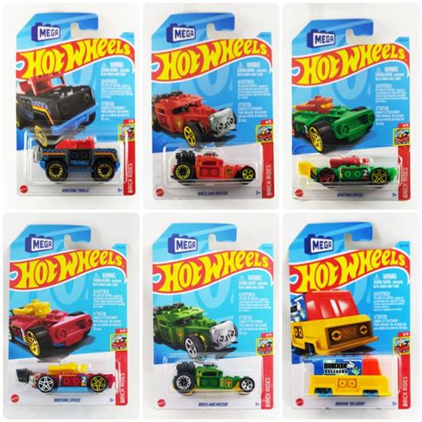 Jual Hotwheels Brick Riders Hot Wheels Brick And Motor Brick Speed Hot Wheels Model Lego Brick