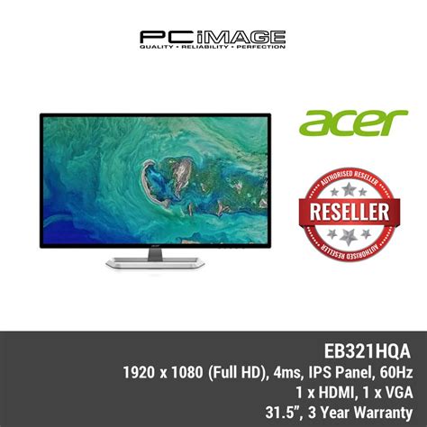 ACER EB321HQA / EB321HQU FHD WQHD 60Hz 4ms 31.5" IPS Monitor | Shopee ...