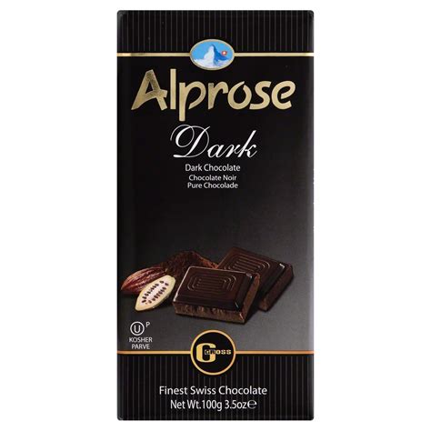 Alprose Kosher Swiss Dark Chocolate - Shop Candy at H-E-B