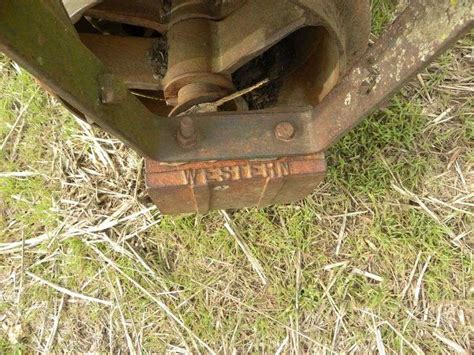 Western 7 Cultipacker W 2 Wheel Weights Johnson Auction