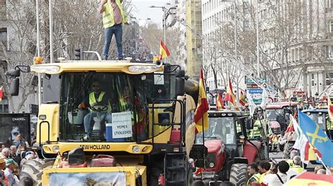 Neue Bauernproteste In Spaniens Hauptstadt Madrid Handelszeitung