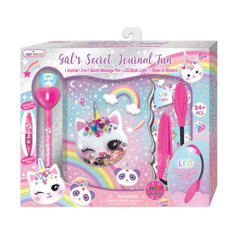 Hot Focus Caticorn Secret Journal Toystationtt