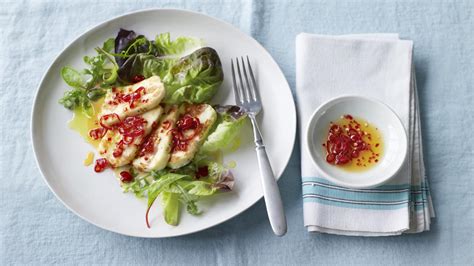 Easy Halloumi Recipes Bbc Food