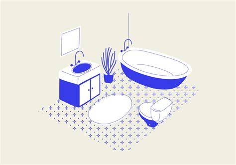 Bathroom Vector Illustration 136552 Vector Art At Vecteezy