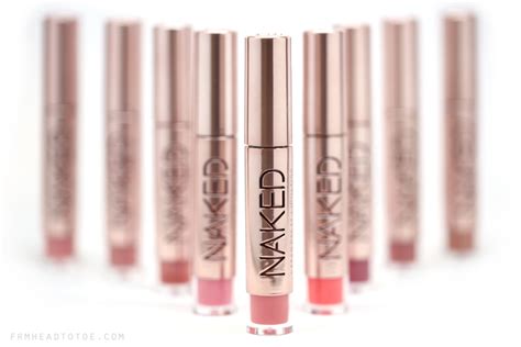 REVIEW SWATCHES Urban Decay NAKED Lipgloss From Head To Toe
