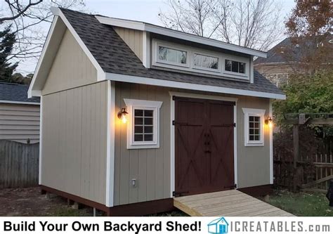 12x16 Shed Plans You Can Build Handy Keen