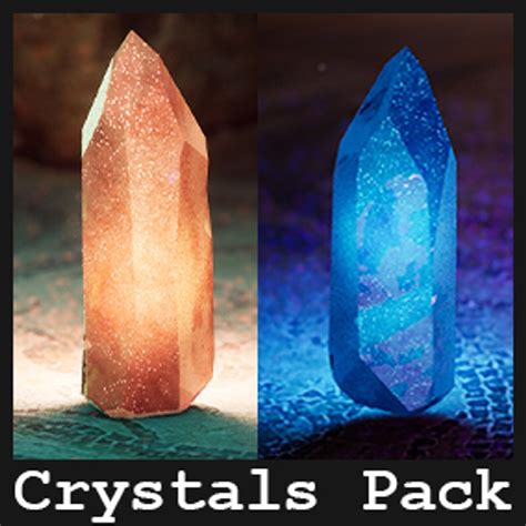 3d Magical Crystals Ultimate Pack Turbosquid 2108065