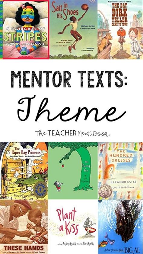 Mentor Texts for Teaching Theme - The Teacher Next Door