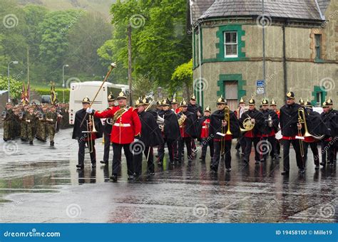 Duke of Lancaster Regiment Ceremony Editorial Image - Image of army ...