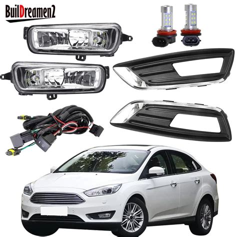 Ford Focus 2015 2016 2017 2018 туманки противотуманки птф форд фокус 3: ...