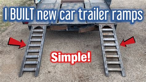 How To Build A DIY Trailer Ramp For Under $50 Bucks