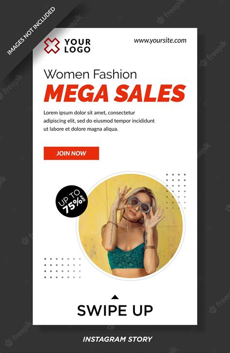 Premium Vector Fashion Sale Instagram Stories Template