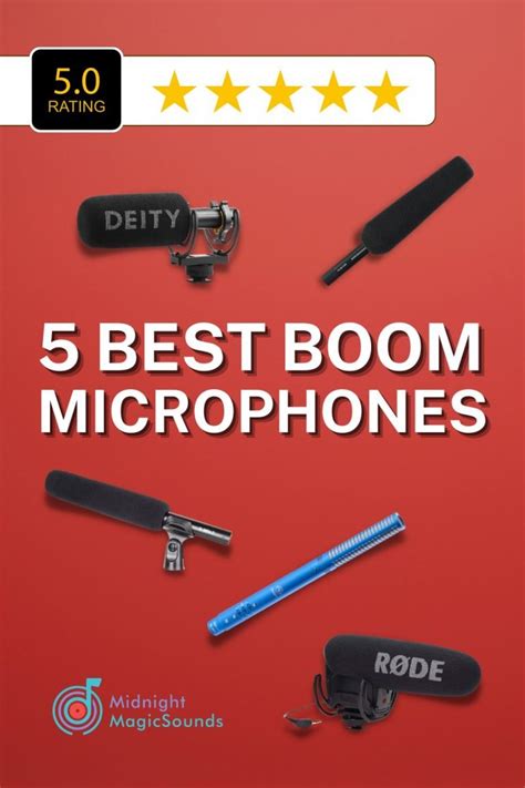 5 Best Boom Microphones - Midnight Magic Sounds