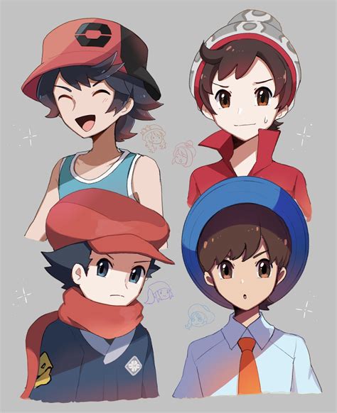 Gloria Selene Akari Elio Victor And 3 More Pokemon And 5 More