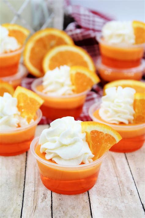 Orange Mango Jello Shots Best Rum Shots Recipe Two Lucky Spoons