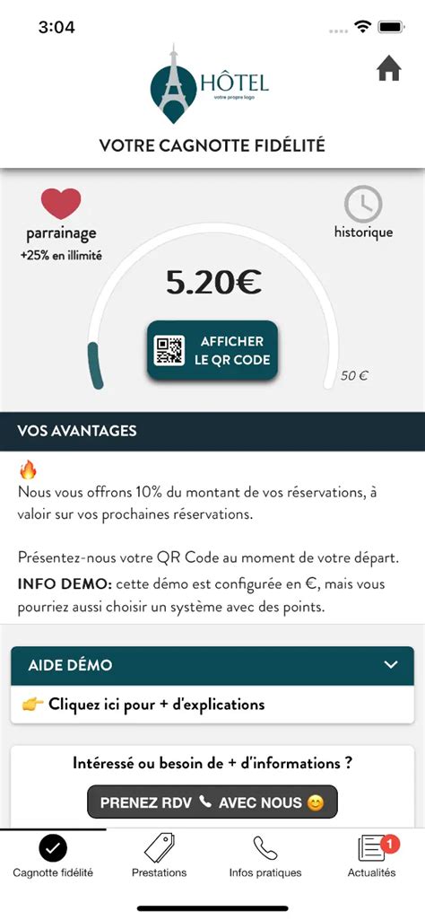 Carte De Fid Lit Num Rique Pour H Tellerie Testez Gratuitement