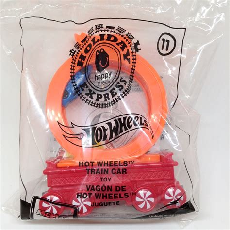 JULIAN S HOT WHEELS BLOG Holiday Express Hot Wheels Train Car McDonald S Happy Meal Toy